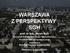 WARSZAWA Z PERSPEKTYWY SGH. Kierownik Katedry Inwestycji i Nieruchomości Prorektor SGH do spraw rozwoju współpraca Wojciech Kaczura, architecte SIA