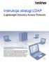 Instrukcja obsługi LDAP