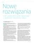 Nowe rozwiązania. BBezpieczeństwo i wygoda użytkowników basenów. czyli uzdatnianie wody basenowej z dodatkiem dwutlenku chloru