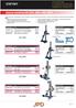 Statywy wiertnicze HS 150A, 200A, 350A, 600A