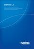 SYNTHOS S.A. Skrócone śródroczne jednostkowe sprawozdanie finansowe za okres 6 miesięcy kończących się 30 czerwca 2015 r.