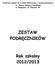 Powiatowy Zespół Nr 4 Szkół Ekonomiczno Gastronomicznych im. Komisji Edukacji Narodowej w Oświęcimiu, ul. Obozowa 39 ZESTAW PODRĘCZNIKÓW