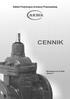 CENNIK. Obowiązuje od 2 IV 2013r. wersja 1.1