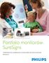 Monitory pacjenta. Portfolio monitorów SureSigns. Wszechstronne, podstawowe monitorowanie dla wielu środowisk klinicznych