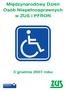 Międzynarodowy Dzień Osób Niepełnosprawnych w ZUS i PFRON