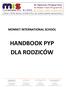 HANDBOOK PYP DLA RODZICÓW