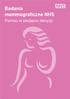 Badania mammograficzne NHS. Pomoc w podjęciu decyzji