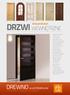 DRZWI. DREWNO w architekturze PRODUKTY GRUPY POZBUD. www.pozbud.pl WEWNĘTRZNE