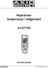 Rejestrator temperatury i wilgotności AX-DT100. Instrukcja obsługi