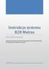 Instrukcja systemu B2B Matras