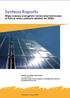 Synteza Raportu. Wizja rozwoju energetyki słonecznej termicznej w Polsce wraz z planem działań do 2020r.