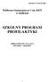 SZKOLNY PROGRAM PROFILAKTYKI