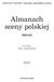Almanach sceny polskiej