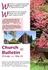 Church. Bulletin. 28 maja 2011 May 28. ITAMY w naszym kosciele gdzie jestesmy rodzina a Jezus jest Panem