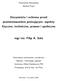 Dozymetria i ochrona przed promieniowaniem jonizującym: aspekty fizyczne, techniczne, prawne i społeczne. mgr inż. Filip A. Sala