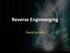 Reverse Engineerging. Dawid Zarzycki