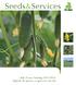 Seeds&Services. Rijk Zwaan Katalog 2013/2014 Ogórek do uprawy w gruncie i tunelu