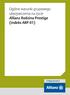 Ogólne warunki grupowego ubezpieczenia na życie Allianz Rodzina Prestige (indeks ARP 01)