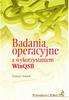 Badania operacyjne. z wykorzystaniem WinQSB. Dariusz Siudak