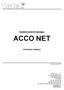 System kontroli dostępu ACCO NET Instrukcja instalacji
