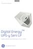 GE Consumer & Industrial. Digital Energy UPS-y Serii LP. Systemy Zasilania Gwarantowanego o mocy 3-30 kva. GE imagination at work