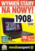 1908, NA NOWY! 1TB 4GB HDD HDMI RAM. Notebook G580H AKCJA TRWA 22-28.05. Windows 8.1