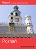 Raport na temat wielkich miast Polski. Poznań