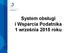 System obsługi i Wsparcia Podatnika 1 września 2015 roku