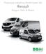 Propozycje zabudowy Modul-System dla Renault. Kangoo, Trafic & Master. www.modul-system.pl