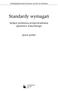 Standardy wymagań. będące podstawą przeprowadzania egzaminu maturalnego. Język polski