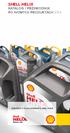 SHELL HELIX KATALOG I PRZEWODNIK PO NOWYCH PRODUKTACH 2014