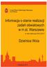 Spis treści. Informacja o stanie realizacji zadań oświatowych w dzielnicy Wola m.st. Warszawy w roku szkolnym 2012/2013