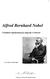 Alfred Bernhard Nobel