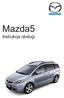 Mazda5. Instrukcja obsługi