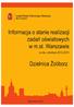 Informacja o stanie realizacji zadań oświatowych w dzielnicy Żoliborz w roku szkolnym 2012/2013