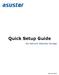Quick Setup Guide. Dla Network Attached Storage. Ver.1.0.1.0121