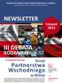 REGIONALNY OŚRODEK DEBATY MIĘDZYNARODOWEJ w GDAŃSKU. Zadanie dofinansowane ze środków Ministerstwa Spraw Zagranicznych. NEWSLETTER listopad