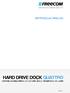 INSTRUKCJA OBSŁUGI. HARD DRIVE DOCK QUATTRO EXTERNAL DOCKING STATION / 2.5 & 3.5 SATA / USB 2.0 / FIREWIRE 800 & 400 / esata. Rev.