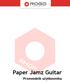 Paper Jamz Guitar. Przewodnik użytkownika
