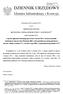 DZIENNIK URZĘDOWY. Warszawa, dnia 31 grudnia 2013 r. Poz. 6 O B W I E S Z C Z E N I E M I N I S T R A I N F R A S T R U K T U R Y I R O Z W O J U 1)