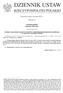 DZIENNIK USTAW RZECZYPOSPOLITEJ POLSKIEJ. Warszawa, dnia 5 stycznia 2012 r. Pozycja 15. z dnia 19 grudnia 2011 r.