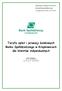 Bank Spółdzielczy w Krapkowicach. Taryfa opłat i prowizji bankowych Banku Spółdzielczego w Krapkowicach dla klientów indywidualnych