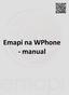 Emapi na WPhone - manual