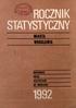 WOIEWÓDZKI URZĄD STATYSTYCZNY _ WE WROCŁAWIU ROCZNIK STATYSTYCZNY MUSI* WROCŁAWIA