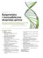 Epigenetyka i monoalleliczna ekspresja genów