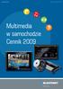 Multimedia w samochodzie Cennik 2009