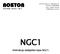 93-478 Łódź, ul. Zamorska 41 tel./fax 426800884 www. nokton.com.pl info@nokton.com.pl DOCZKAL, NIZIO SP.J. NGC1. Instrukcja nadajnika typu NGC1.