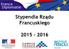 Stypendia Rządu Francuskiego 2015-2016