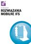 IFS ApplIcAtIonS RoZWIĄZAnIA MoBIlnE IFS