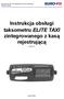 Instrukcja obsługi taksometru ELITE TAXI zintegrowanego z kasą rejestrującą